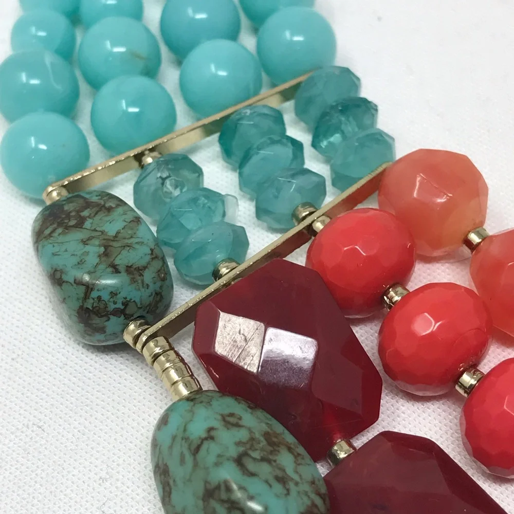 Anthro “Quimera Layered Necklace” - Picture 7 of 12